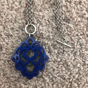 Blue zenzi necklace